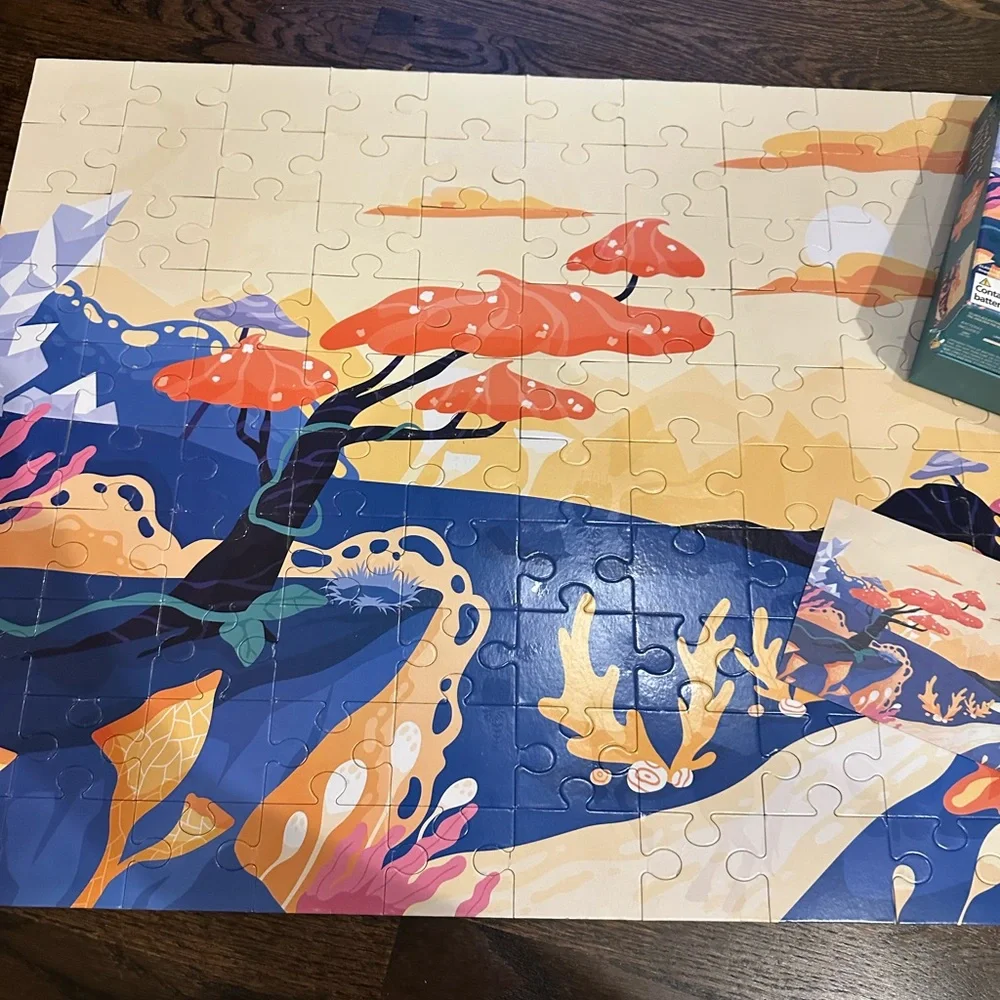 Vibrant Ocean Scene Puzzle